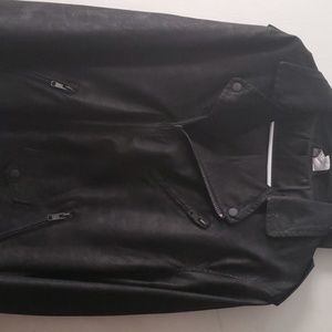 H&M DIVIDED BLACK BIKER JACKET